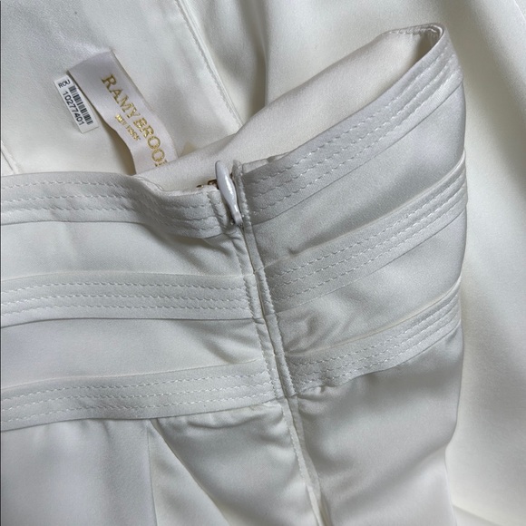 Ramy Brook Joss Cream Wide-Leg Pants - Picture 4 of 5